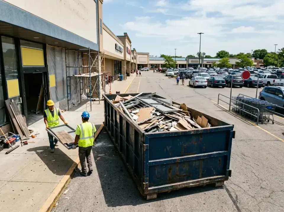 retail-store-renovation-debris-003 — frequently asked questions, Roll-off Dumpster Rentals in Pennville, PA